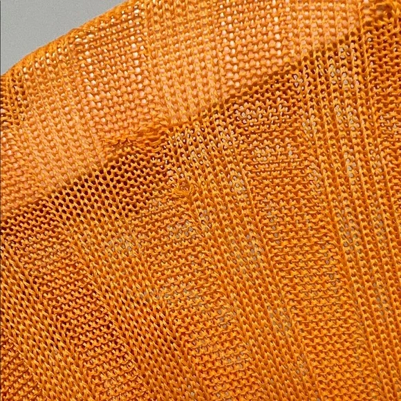 Hope Orange Ribbed Turtleneck - Picture 4 of 7